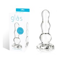 Glas Handblown Glass Butt Plug for Intense Pleasure