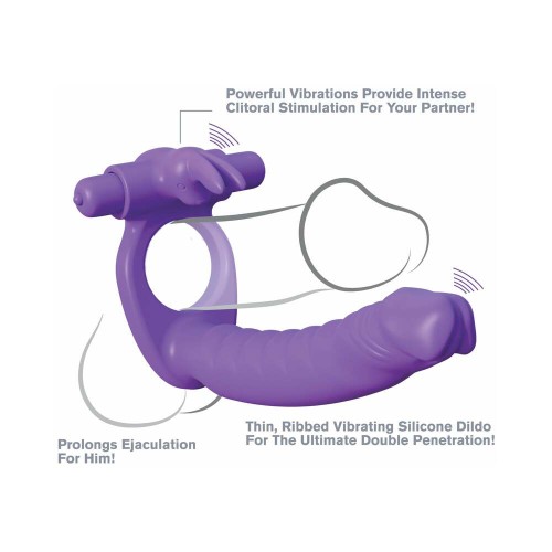 Pipedream C-Ringz Double Penetrator Rabbit