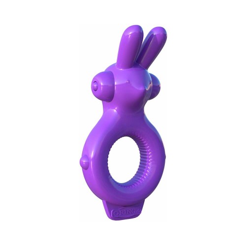 Vibrating Rabbit C-Ring with Stimulating Ears