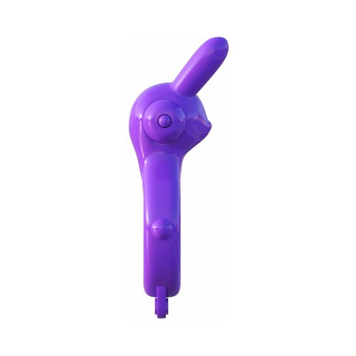 Vibrating Rabbit C-Ring with Stimulating Ears