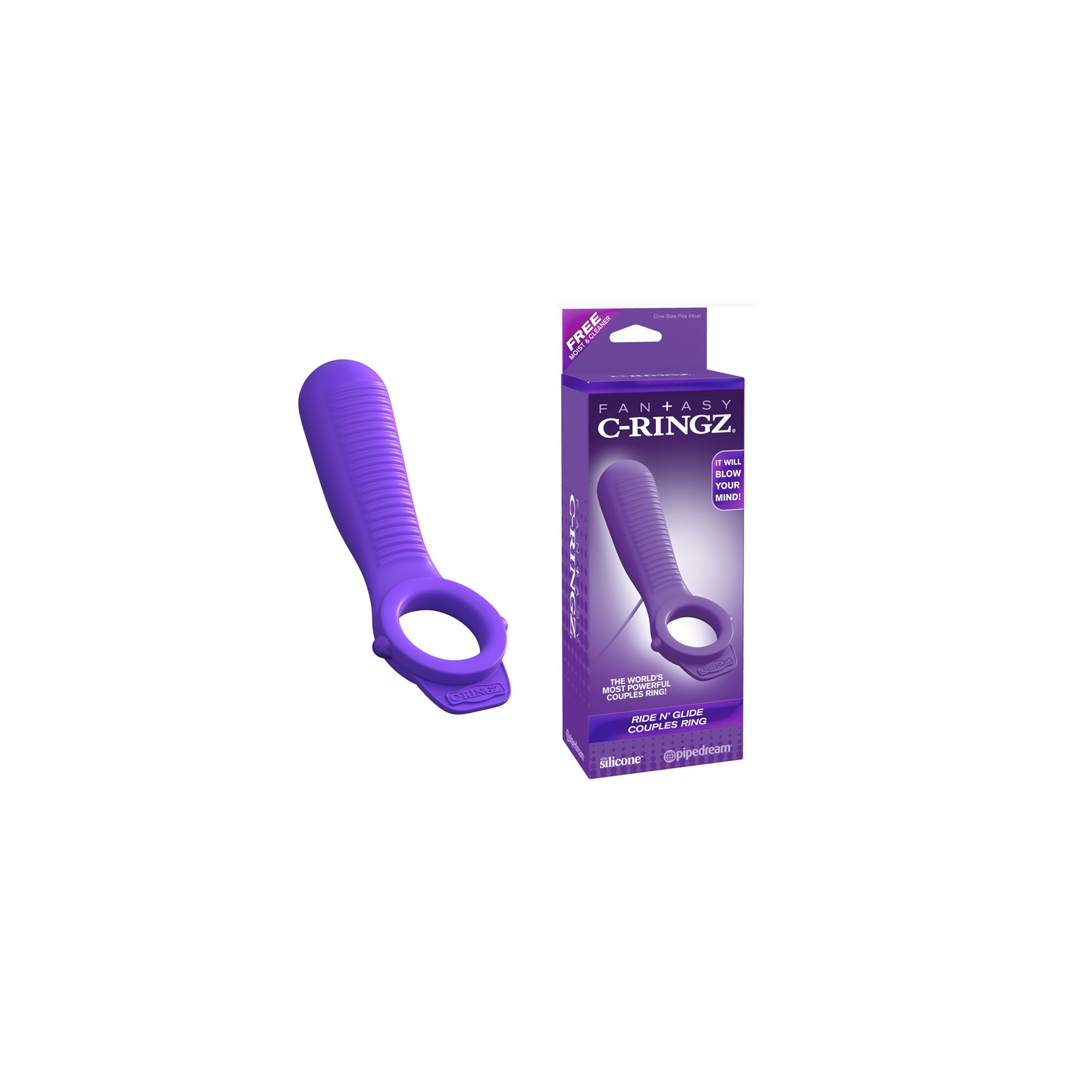 Pipedream Fantasy C-Ringz Anillo Vibrador Control Remoto Ride N Glide