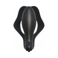 Pipedream Fantasy C-Ringz Vibrating Silicone Cockring with Anal Plug