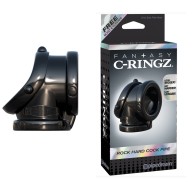 C-Ringz Rock Hard Cock Pipe Sling Negro de Pipedream