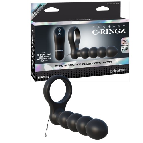 Pipedream Fantasy C-Ringz Anillo Vibrador Control Remoto para Parejas