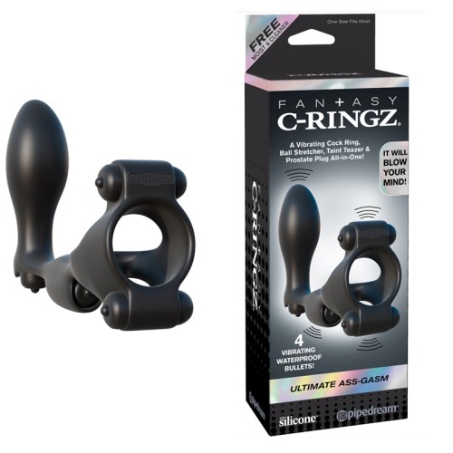 Pipedream Fantasy C-Ringz Ultimate Ass-Gasm Vibrating Cockring