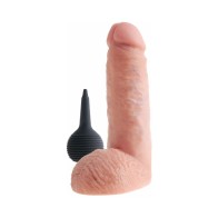 Dildo Realista Pipedream King Cock de 8 in. que Eyacula - Placer Realista