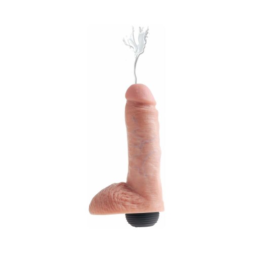 Dildo Realista Pipedream King Cock de 8 in. que Eyacula - Placer Realista