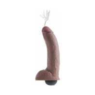 Pipedream King Cock 9 in. Dildo Realista con Eyaculación - Placer Realista