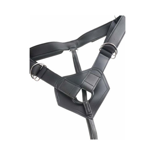 Pipedream King Cock Strap-On Harness with 7 in. Cock Beige