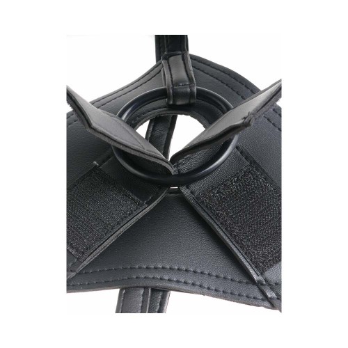 King Cock Strap-On Harness with 8-inch Cock