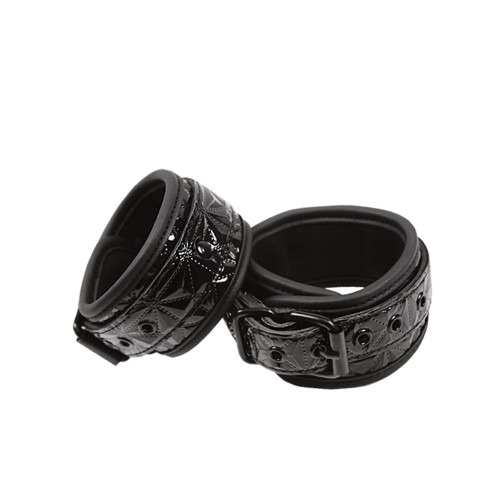 Sinful Vinyl Wrist Cuffs - Stylish Restraint