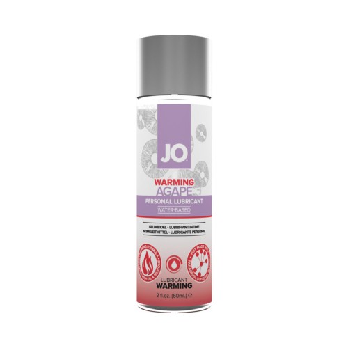 Lubricante Calentador a Base de Agua JO Agape