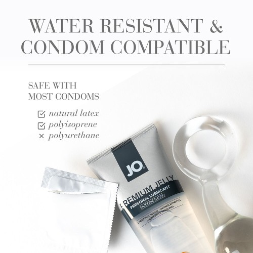 JO Premium Jelly Silicone-Based Lubricant 4 oz.