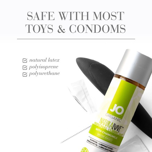 JO NaturaLove Organic Water-Based Lubricant for Gentle Pleasure