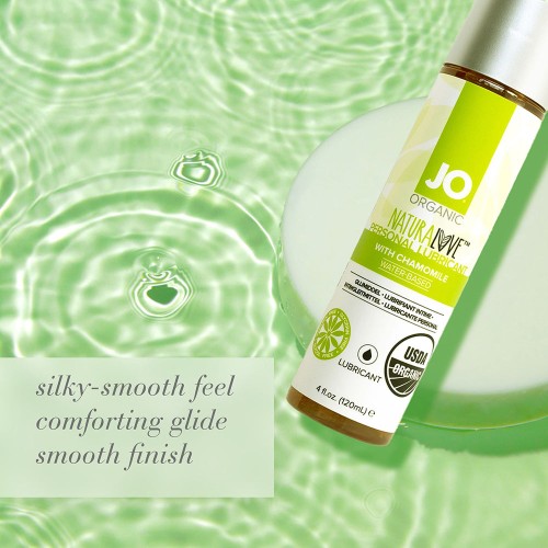 JO NaturaLove Organic Water-Based Lubricant for Gentle Pleasure