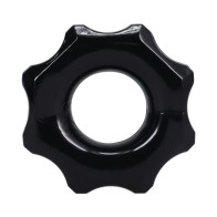 Anillo C Negro Rock Solid Gear