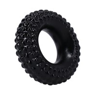 Anillo C Rock Solid Radial Negro