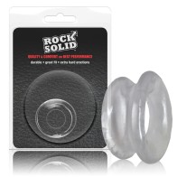 Rock Solid Stretchy Clear Cock Ring