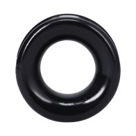 Rock Solid Convex Black C Ring for Pleasure