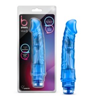 B Yours Vibe 6 Vibrador Realista de 9.25 Pulgadas Azul