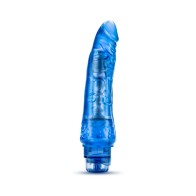 B Yours Vibe 7 Dildo Vibrador Realista de 8.75 in. Azul