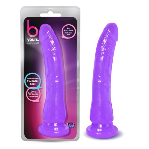 Dildo Realista B Yours Sweet n Hard 6 Púrpura