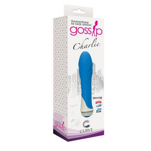 Curve Toys Gossip Charlie Vibrador Impermeable para Placer Máximo