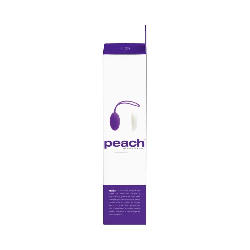 VeDO Peach Rechargeable Egg Vibe