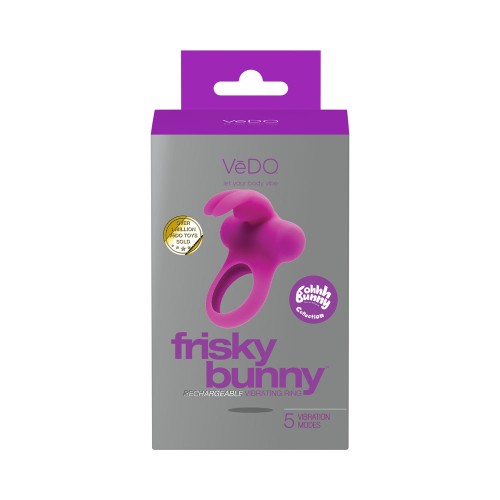 Vibrating Ring VeDO Frisky Bunny