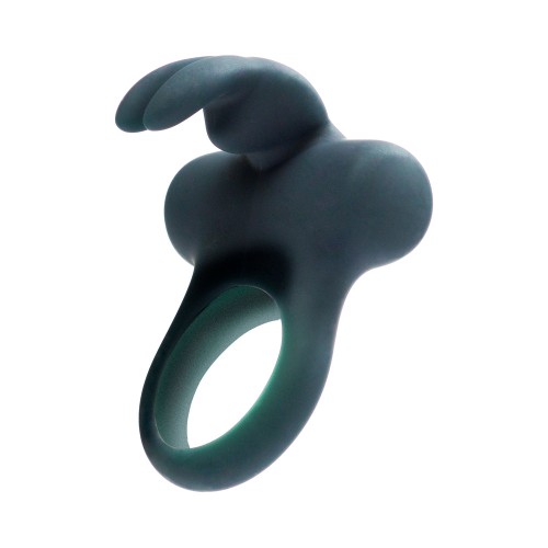 Frisky Bunny Rechargeable Vibrating Ring for Couples' Pleasure