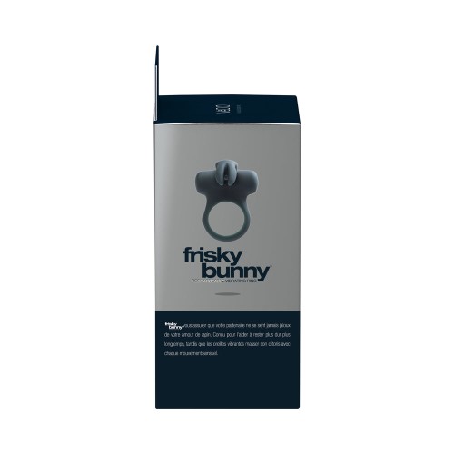 Frisky Bunny Rechargeable Vibrating Ring for Couples' Pleasure