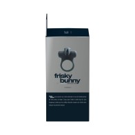 Anillo Vibrador Rechageable Frisky Bunny para Placer en Pareja