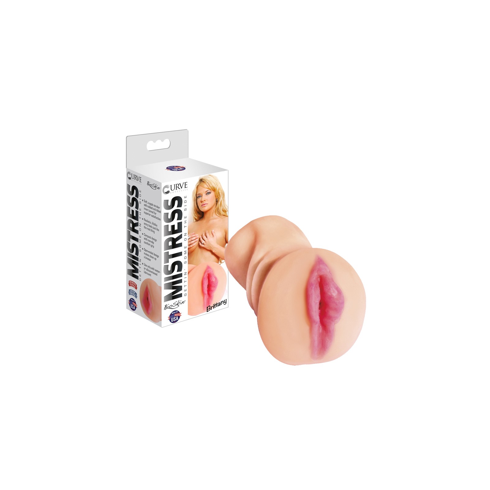 Curve Toys Mistress Brittany Vaginal Stroker Beige