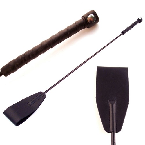 Rouge Riding Crop Black - Stylish Bondage