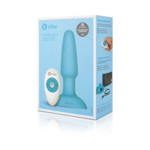 Plug de Anal Rimming 2 de b-Vibe - Juguete de Placer Anal Definitivo