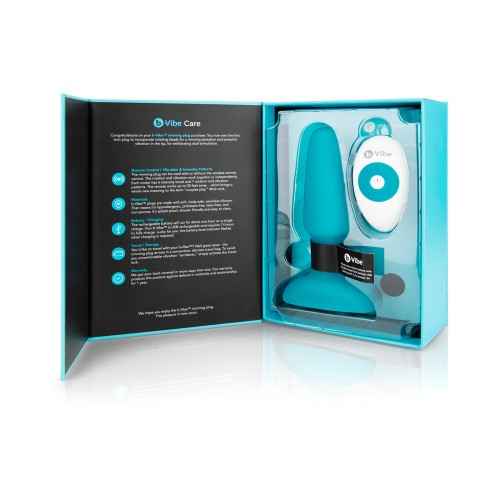 Plug de Anal Rimming 2 de b-Vibe - Juguete de Placer Anal Definitivo