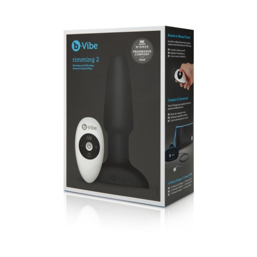 b-Vibe Rimming 2 Plug con Control Remoto