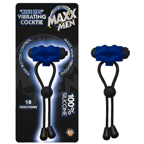 Maxx Men Blue Lips Vibrating Cocktie