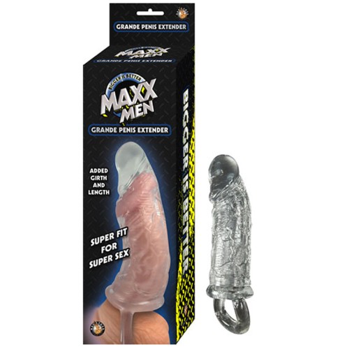 Maxx Men Grande Clear Penis Sleeve