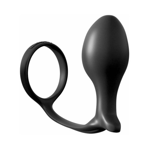 Silicone Ass-Gasm Cock Ring - Enhance Your Pleasure