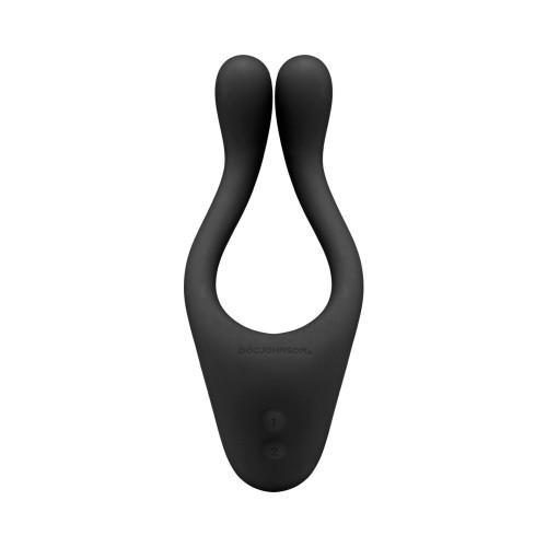 Tryst Black Vibrating Cock Ring