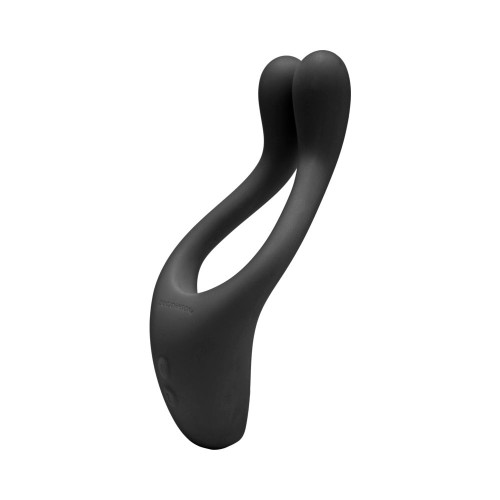 Tryst Black Vibrating Cock Ring