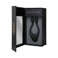 Tryst Black Vibrating Cock Ring