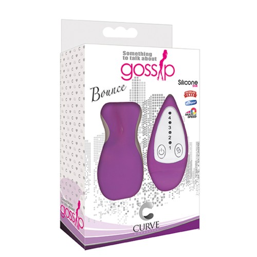 Gossip Bounce 4 Speed Silicone Wired Egg Vibrator