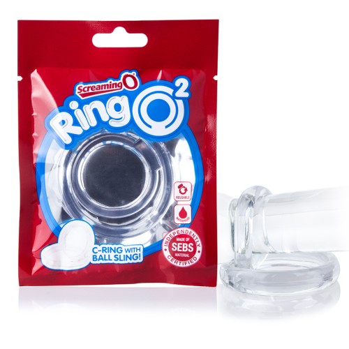 Screaming O RingO2 - Anillo Doble para Erección Claro