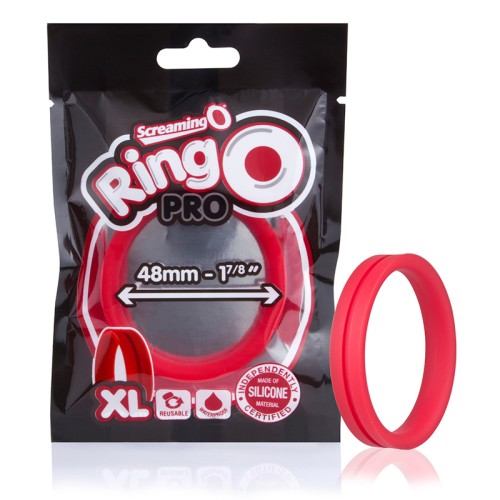 Screaming O RingO Pro XL Red Penis Ring