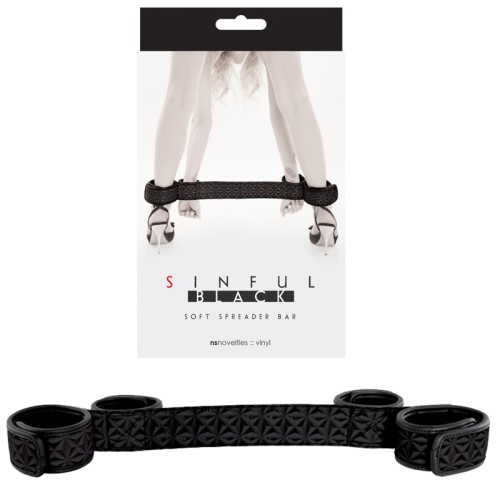 Sinful Vinyl Soft Spreader Bar for Bondage