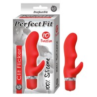 Perfect Fit Clit Flicker Silicone Vibe Waterproof