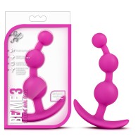 Luxe Be Me 3 Silicone Anal Beads Plug for Sensational Play