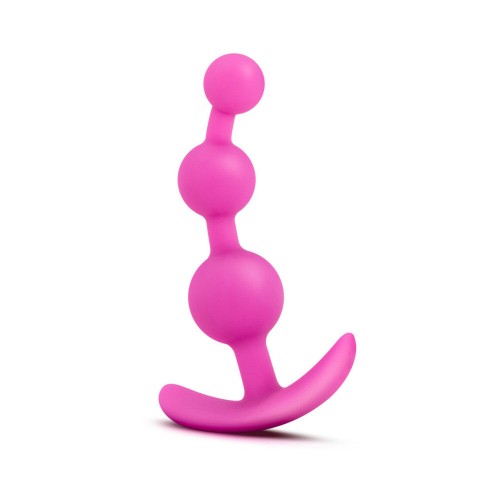 Luxe Be Me 3 Silicone Anal Beads Plug for Sensational Play